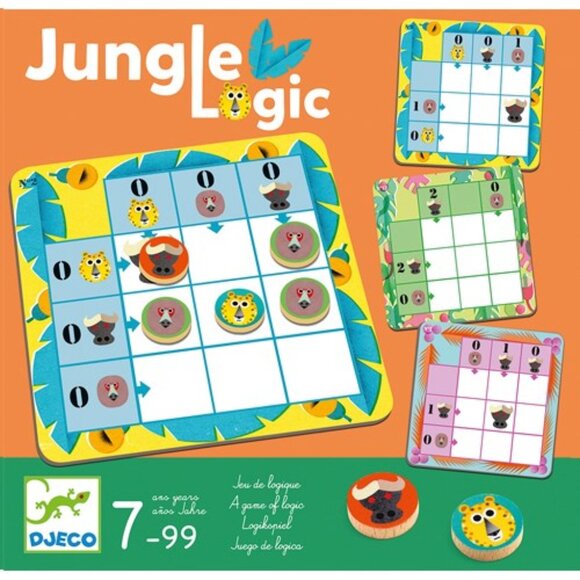New Sealed Djeco Game of  Logic Jungle Logic for Age  7 to 99 - Picture 7 of 14